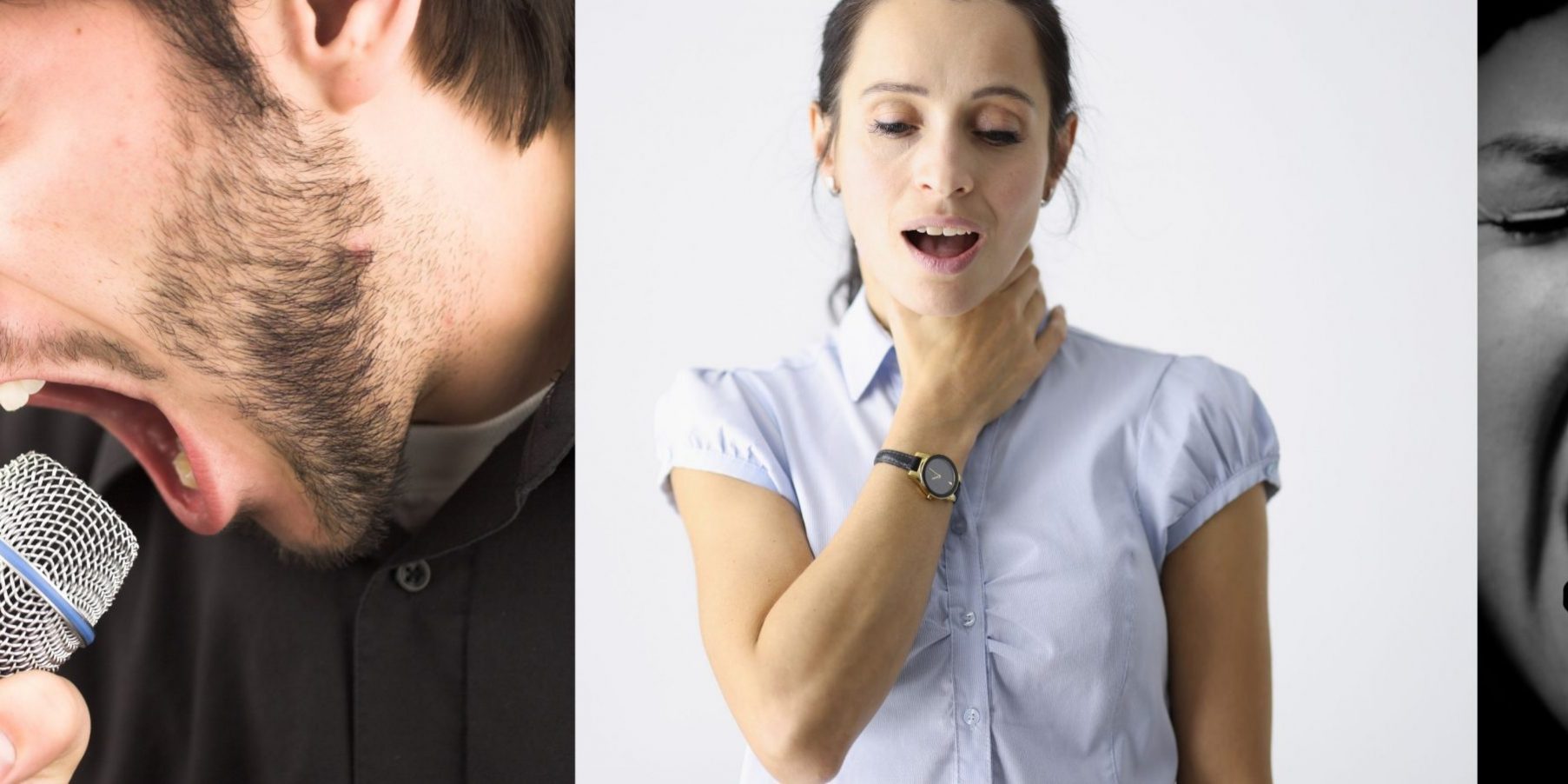 Schreiende Sängerinnen, Heiserkeit